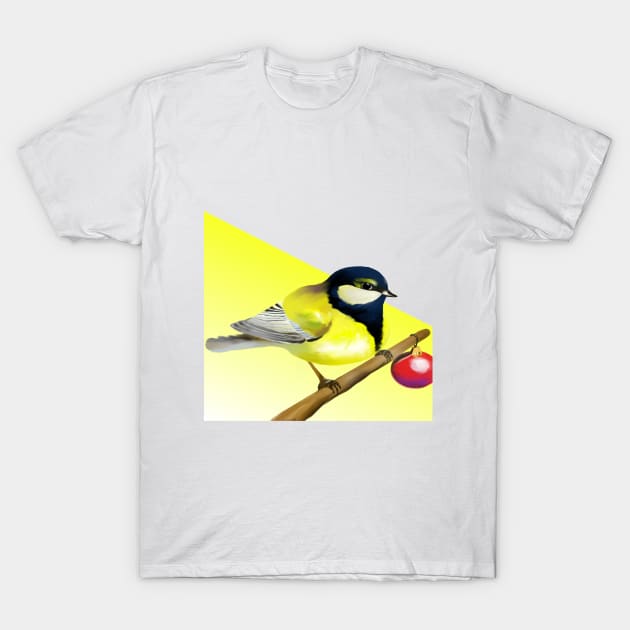 Magpie T-Shirt by RustamUmudov